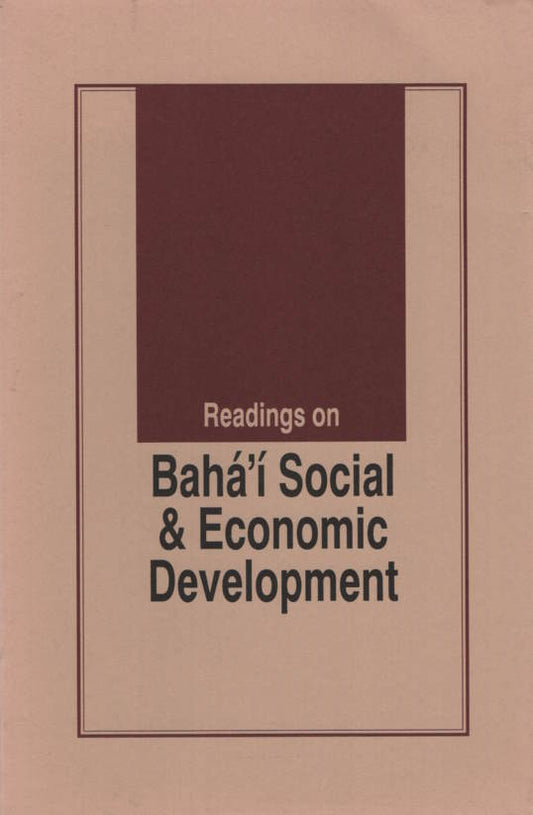 Bahá'í Social and Economic Development