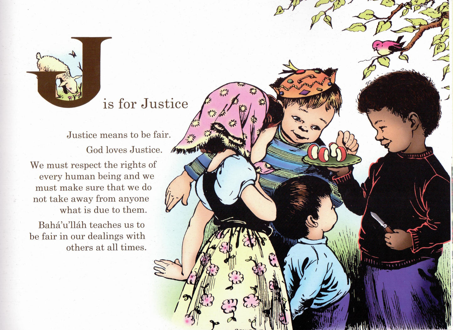 Child's Bahá'í ABC, A