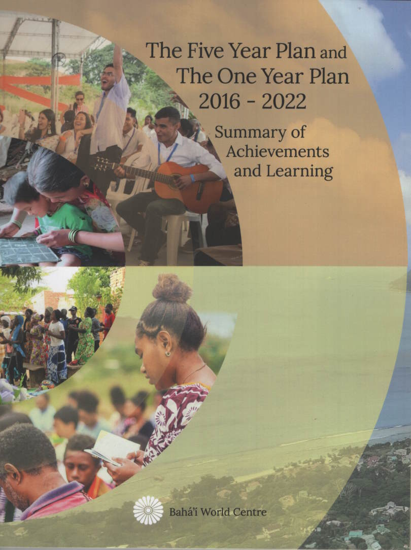 Five Year Plan and the One Year plan 2016-2022; Summary of Achivements