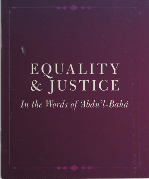 In the Words of 'Abdu'l-Baha; a Selection of Five Booklets