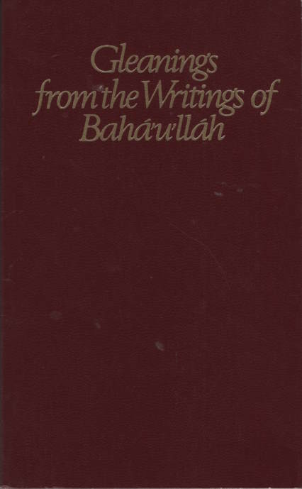 Gleanings from the Writings of Baha'u'lláh