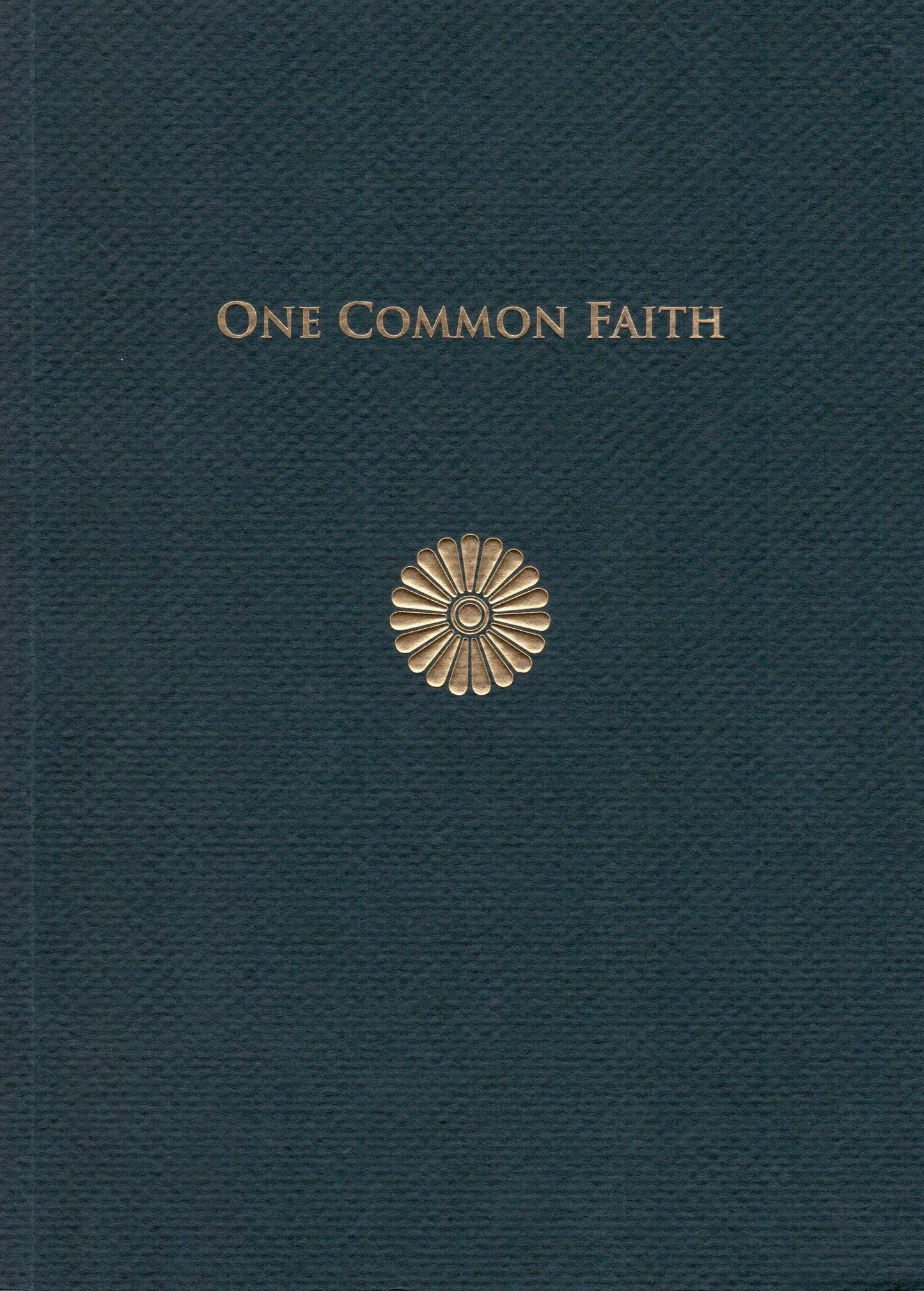 One Common Faith