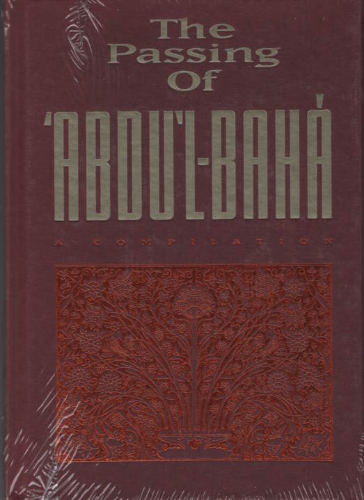 Passing of 'Abdu'l-Bahá
